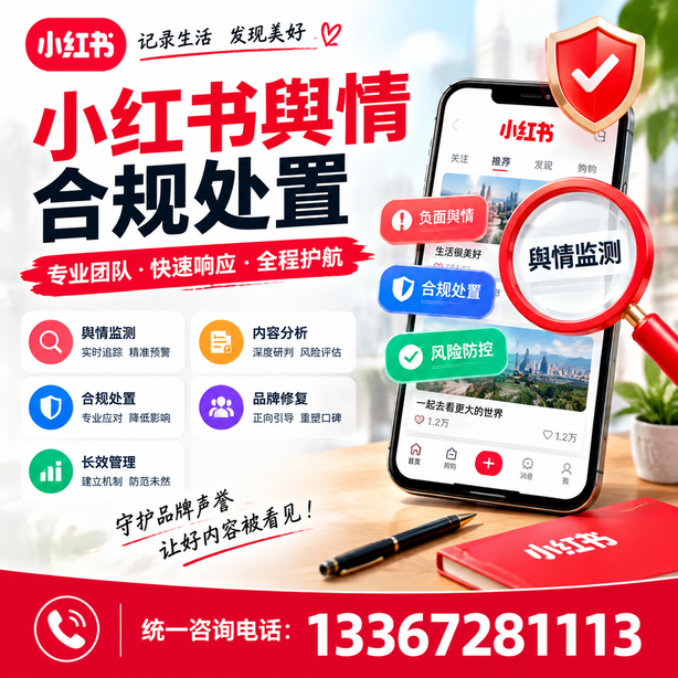 白城小红书舆情合规处置